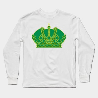 Imperial Crown (Green) Long Sleeve T-Shirt